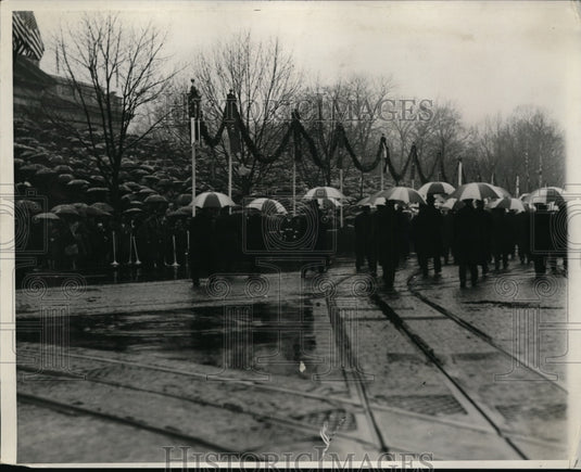 1929 Press Photo President Hoover Inauguration