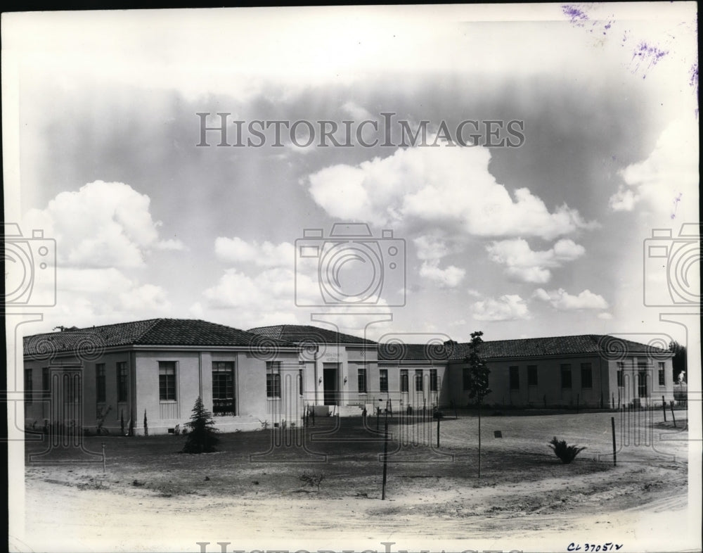 1936 Press Photo 42 Bed Maders County Hospital Maders California