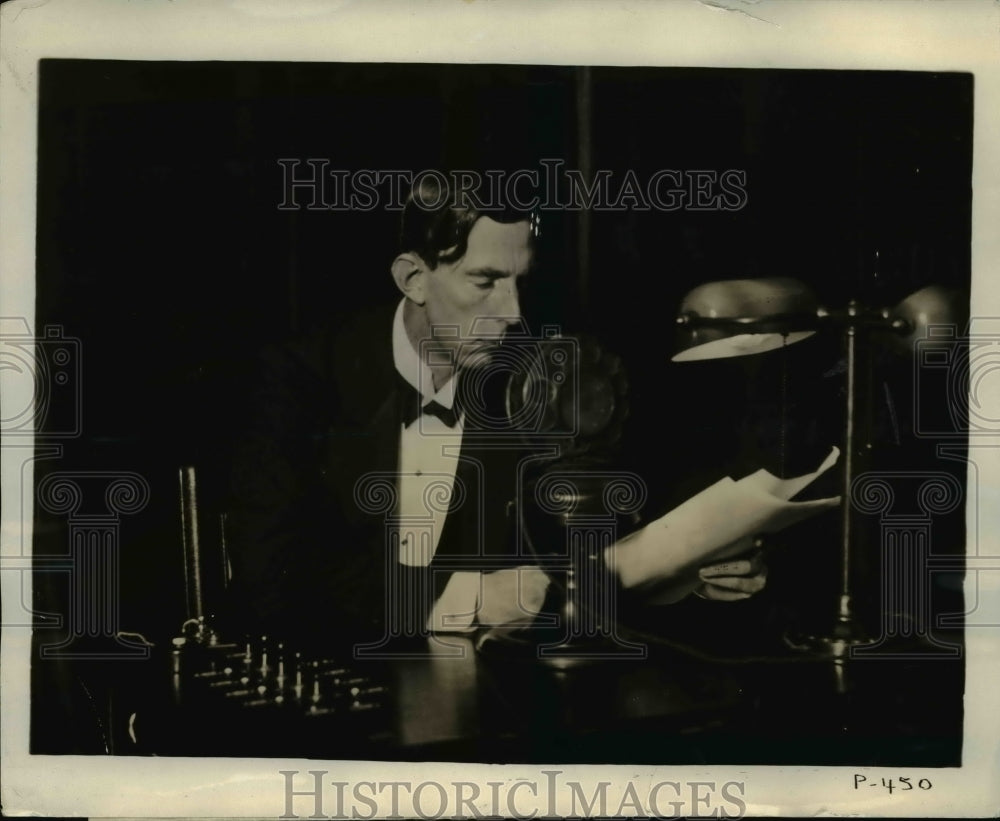 1931 Press Photo Prince Wilhelm of Sweden to make radio broadcast
