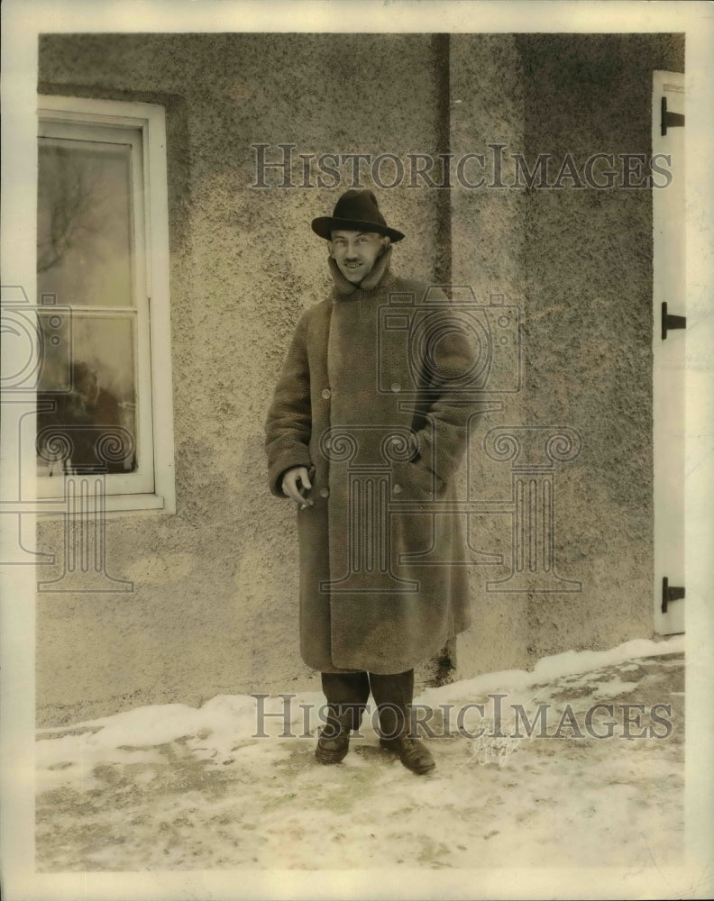 1929 Press Photo Colin Kylez inventor of new type of loud speaker