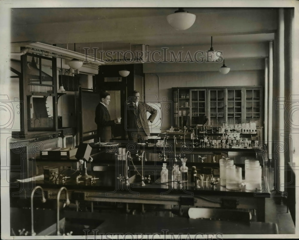 1932 Press Photo Harvard Univ new Biology Labs cos 2 million