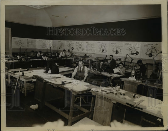 1945 Press Photo San Francisco UNCIO presentation room committee