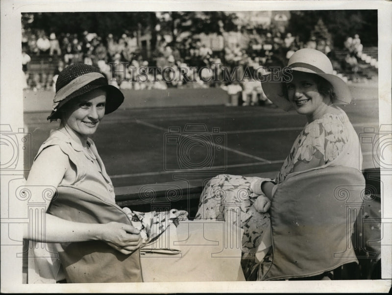 Load image into Gallery viewer, 1931 Press Photo Mrs Patrick Jurley wife of Sec of War, Mrs Trubee Davison
