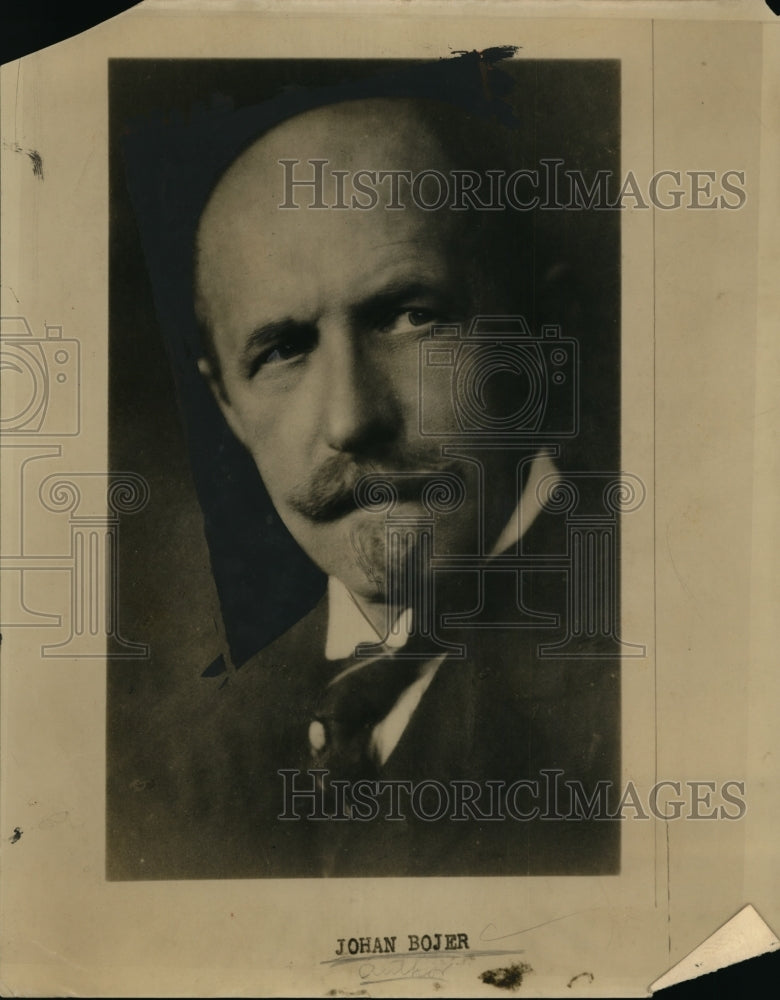 1931 Press Photo Mr Johan Bojer - nex83659