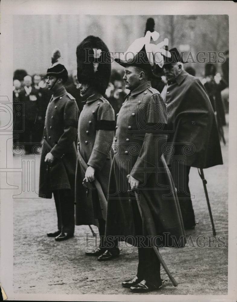 1930 Press Photo Duke of York, Prince ofWales, Prince Arthur of Connaught