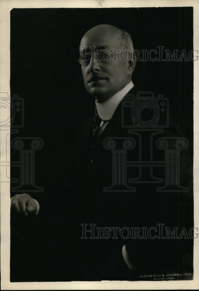 1928 Press Photo TW Page at International Conference in Geneva