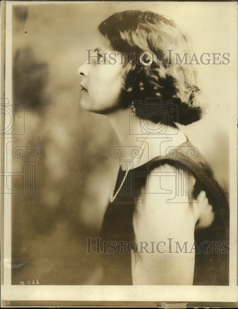 1923 Press Photo Elizabeth Turner debutante in Washington DC - nex84454