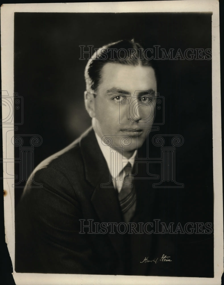 1927 Press Photo LS Baker asst to exec chair of Natl Assn of Broadcasters