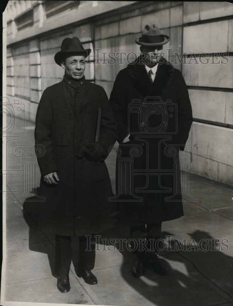 1924 Press Photo Theodore Roosevelt Asst Sec of Navy & Archie Roosevelt