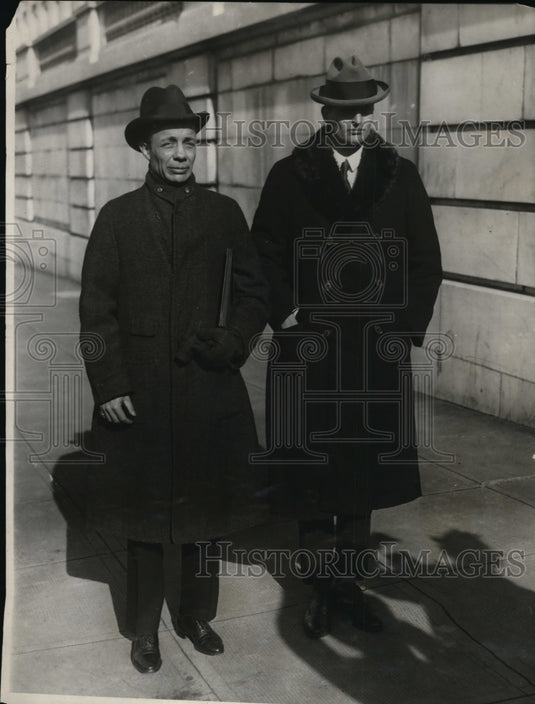 1924 Press Photo Theodore Roosevelt Asst Sec of Navy & Archie Roosevelt