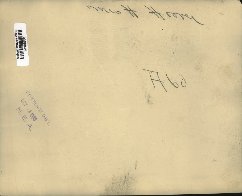 1930 Press Photo 1st Lady Mrs Herbert Hoover & other women at a function