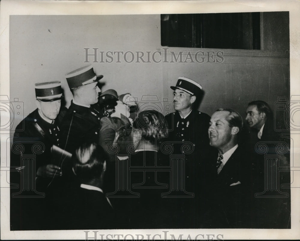 1937 Press Photo Irene Schmeder Acquitted in Attempted Murder Pierre Lallemant
