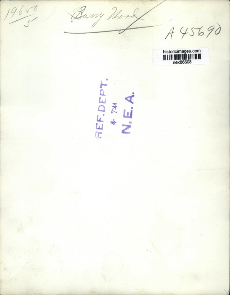 1944 Press Photo Barry Wood Singer - nex86608