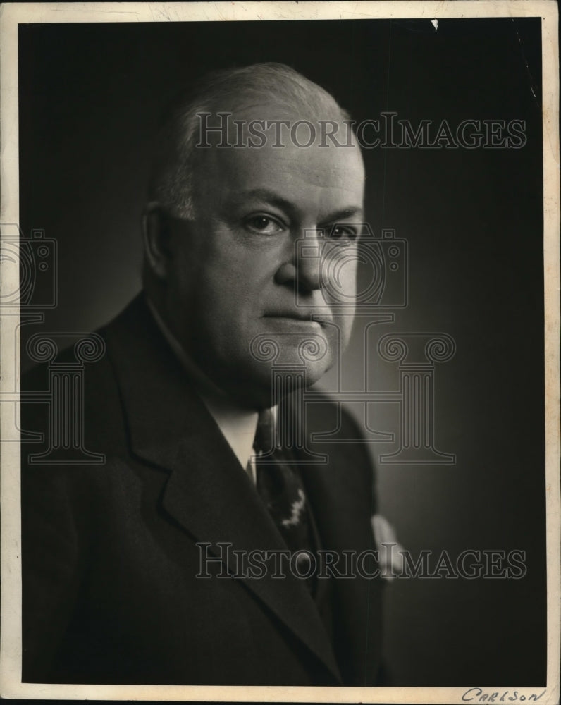 1942 Press Photo Mayor James Barfield Stewart - nex86626