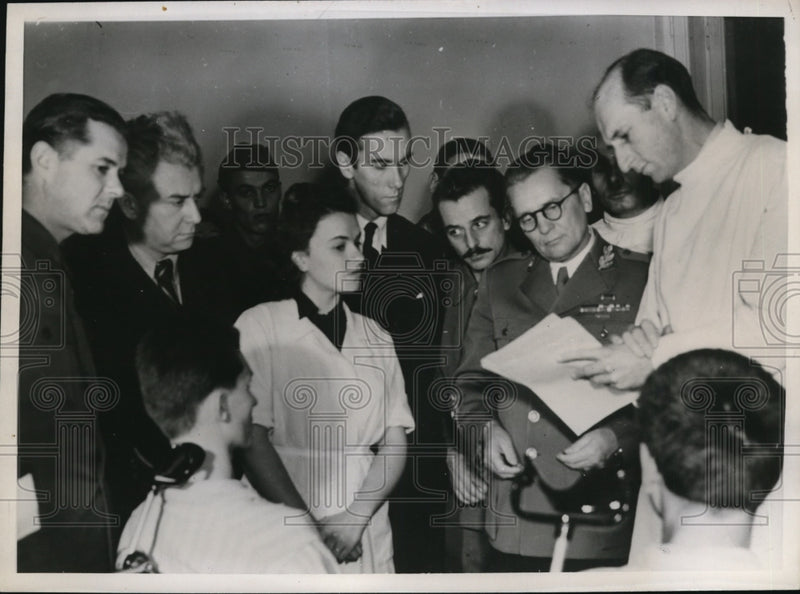 Load image into Gallery viewer, 1946 Press Photo Marshal Tito Dictator of Communist Yugoslavia
