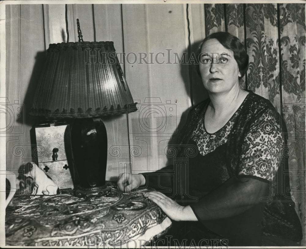1931 Press Photo Mrs Laura Mitchell - nex87851