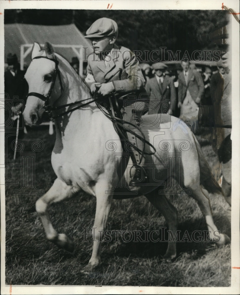 1932 Press Photo Hon Gerald Lascelles Son of Princess & Grandson King George