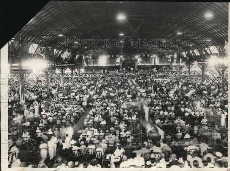 Load image into Gallery viewer, 1928 Press Photo Opening Session of Democratic National Convention
