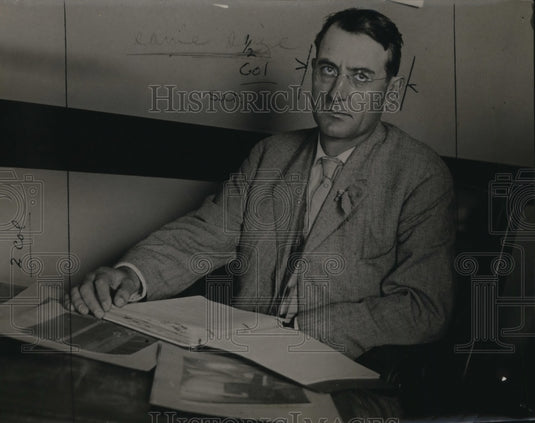 1922 Press Photo District Attorney JD Friderick