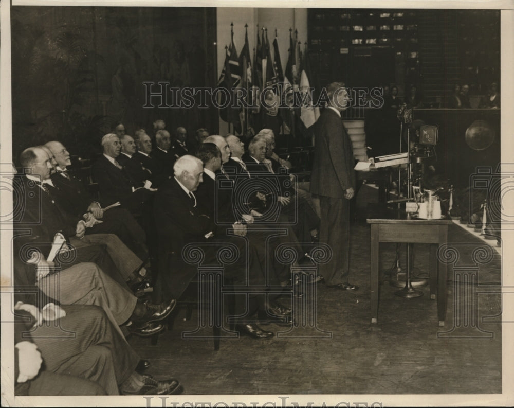 1932 Press Photo Frank Atwood Chief Justice of Supreme Court American Bar Assoc