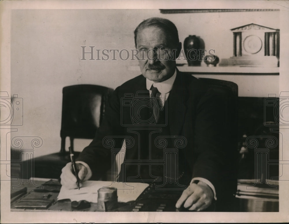 1922 Press Photo Bonor Law Prime Minister of Great Britain