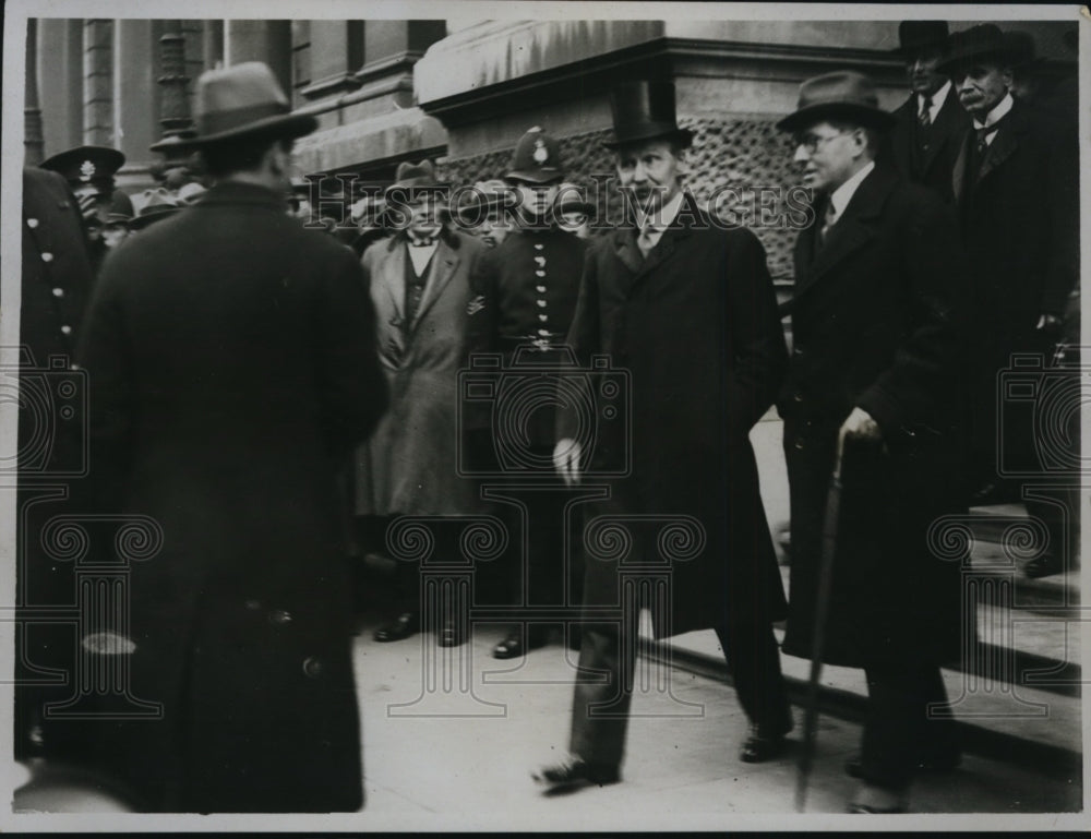 1922 Press Photo Bonar Law Prime Minister of Great Britain