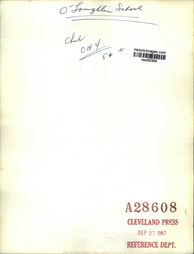 1967 Press Photo Children at O'Loughlin School