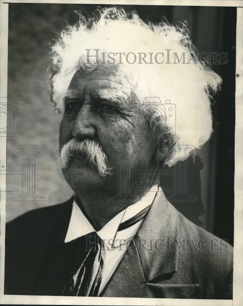 1929 Press Photo Mr William L Rigdon Children's Poet