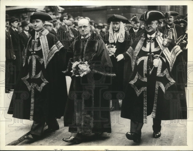 Load image into Gallery viewer, 1938 Press Photo Mr Percy Greenaway Newly Elected Lord Mayor of London
