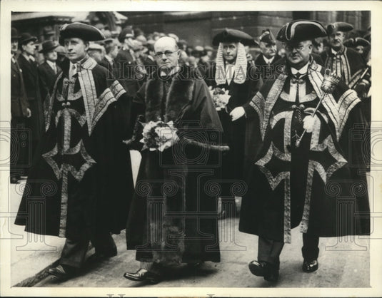 1938 Press Photo Mr Percy Greenaway Newly Elected Lord Mayor of London