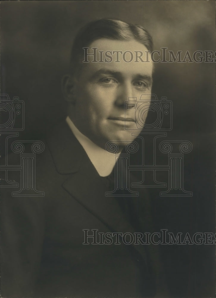 1924 Press Photo Reverend Fr Joseph Lonergan Pastor St Mary's Church & Chaplain