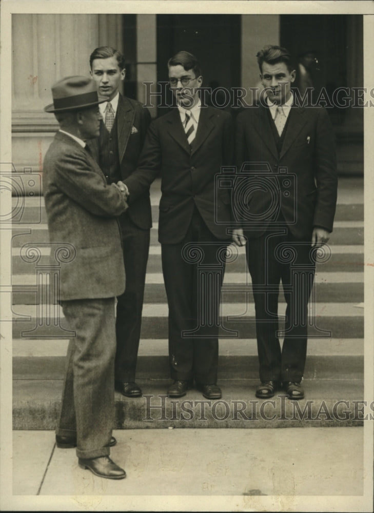 1929 Press Photo Dr James L Tryon of Massachusetts Institute of Technology