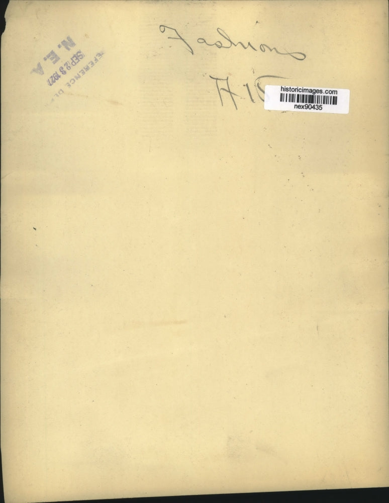 1927 Press Photo Womens Fashionable Dresses