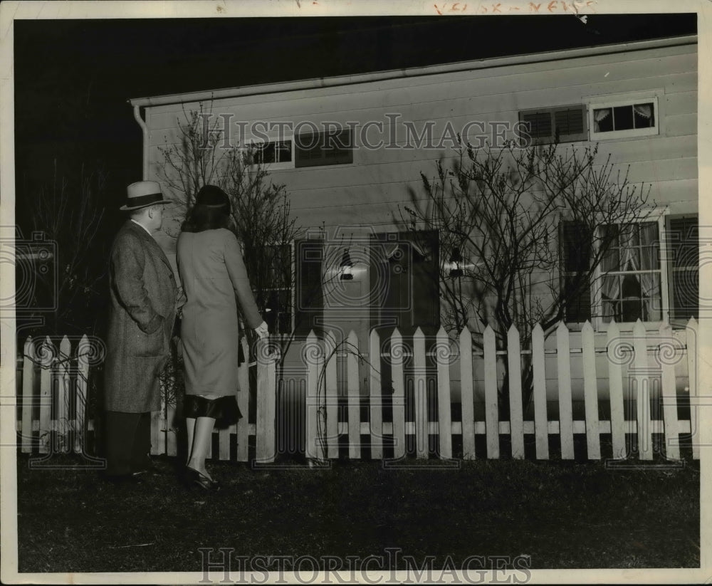 1931 Press Photo GH Caldwell Electric Home at Cob Community