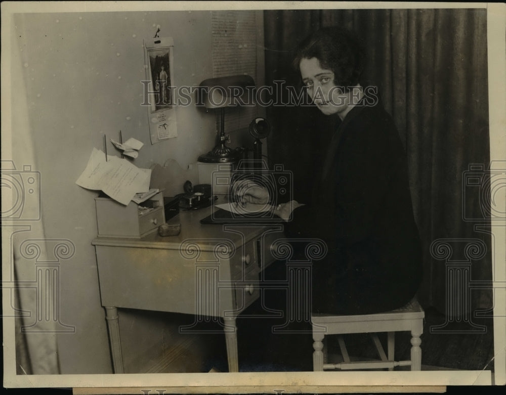 1925 Press Photo Countess Sohonborn Frasso of Oldest Italian Gamilios