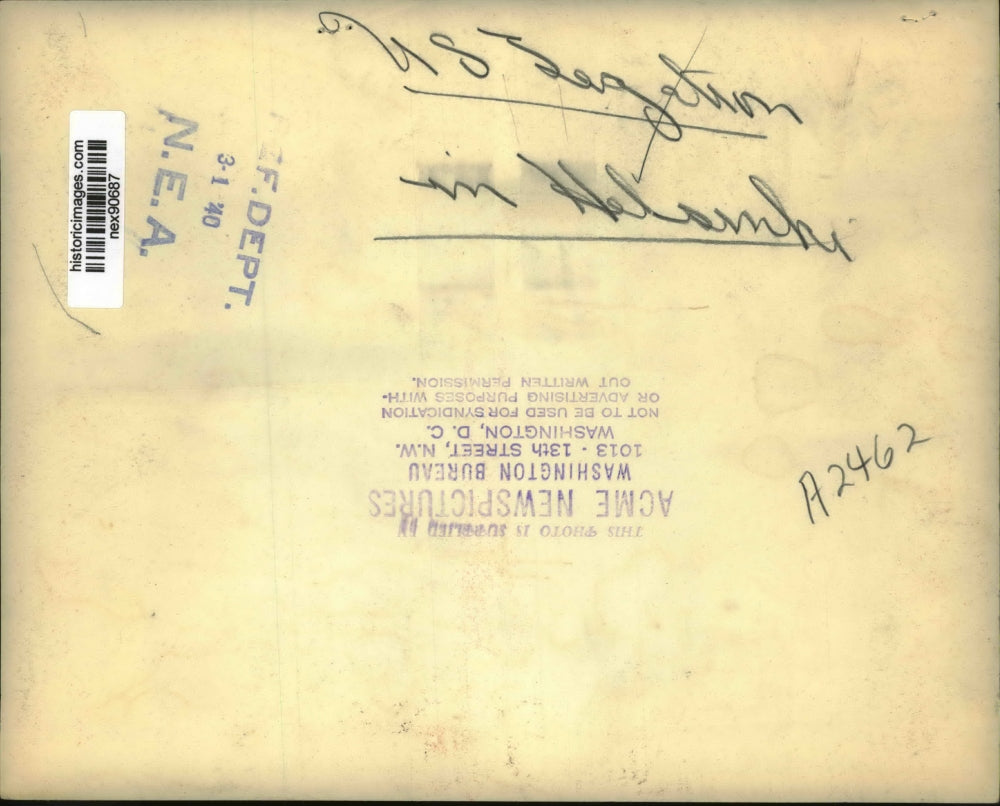 1940 Press Photo US Legialtion in Helsinki