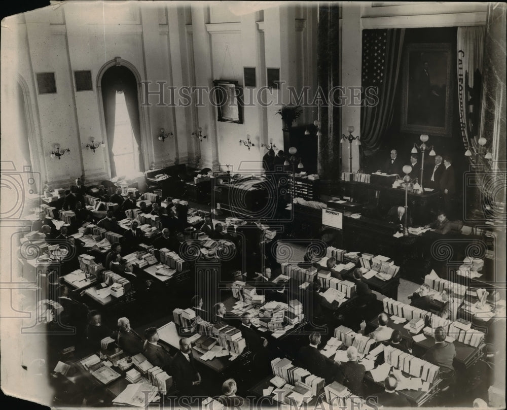 1923 Press Photo California Legislature in Session in Sacramento - nex91222