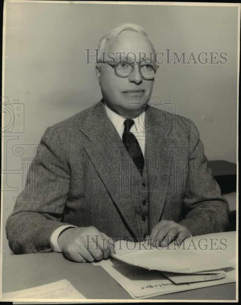 1948 Press Photo Seth Marshall Director of National Tax Equality Association