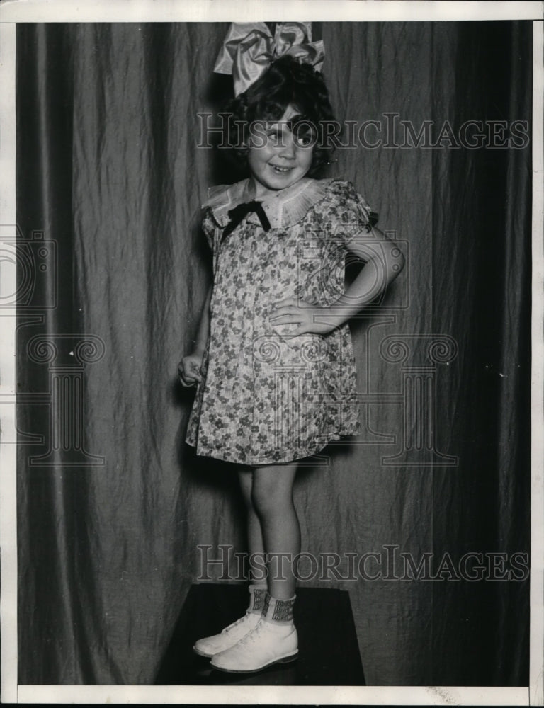 1936 Press Photo Jacqueline Marie Harberger at Pacific International Exposition