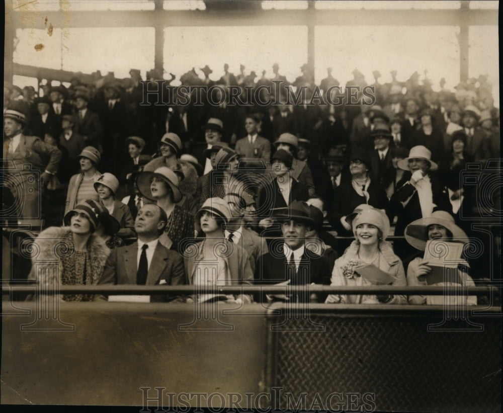 1927 Press Photo Washington Society Members at Whippet Races in Washington