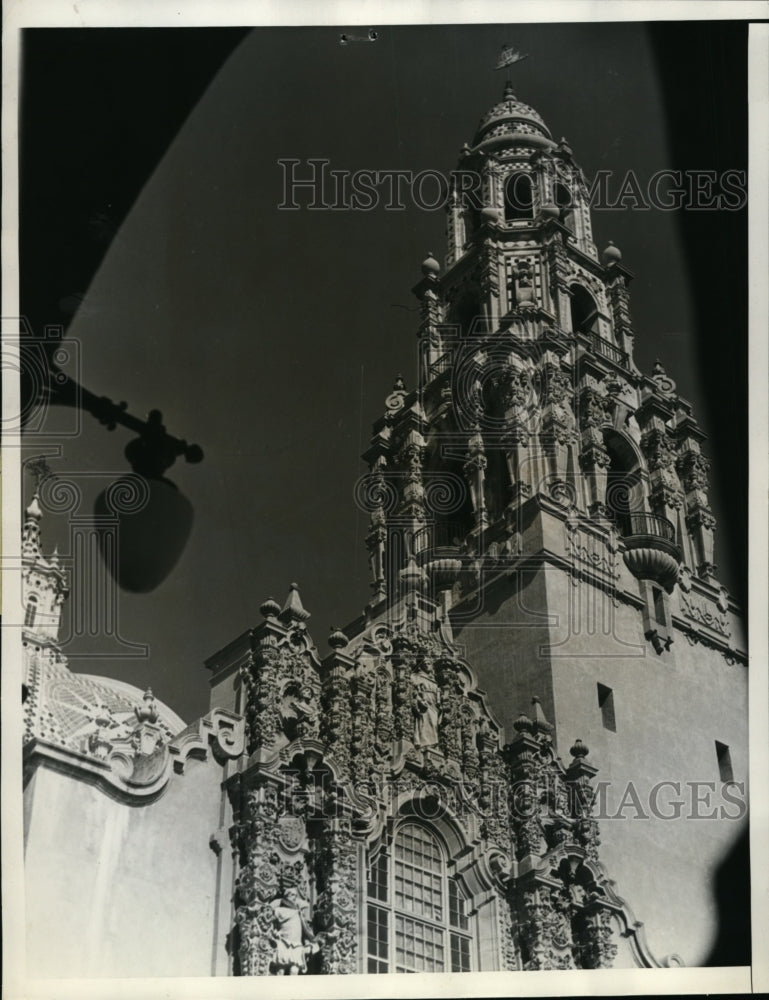 1935 Press Photo Tower of Science at California International Exposition