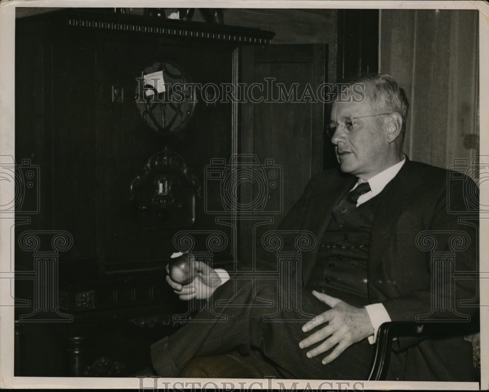 1936 Press Photo Governor Alfred Landon Republican Presidential Candidate
