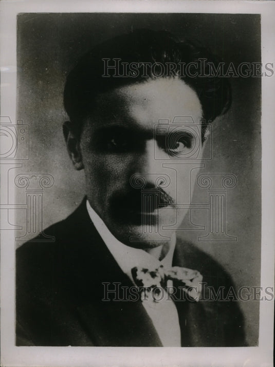 1932 Press Photo M Staniow Member of Bulgarian Cabinet