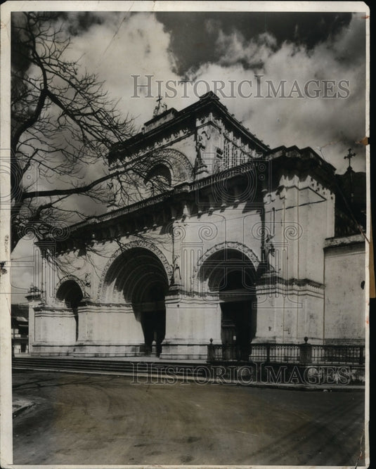 1931 Press Photo 3rd Cathedral of Manila To Occupy Plaza McKinely in Philippines
