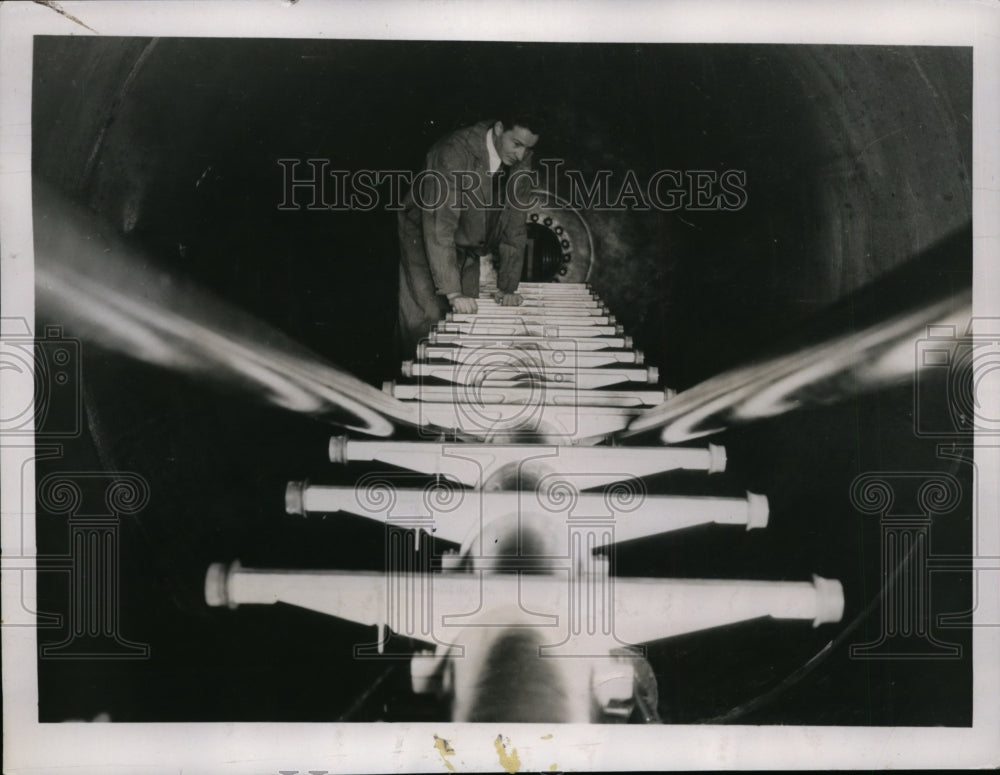 1936 Press Photo Dr RG Herb of University of Wisconsin Physics Department