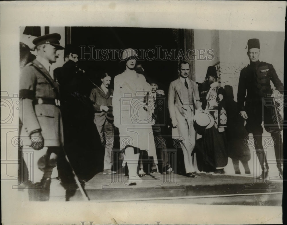 1928 Press Photo Princess Mary Viscountess Lascelles Daughter King & Queen Engla
