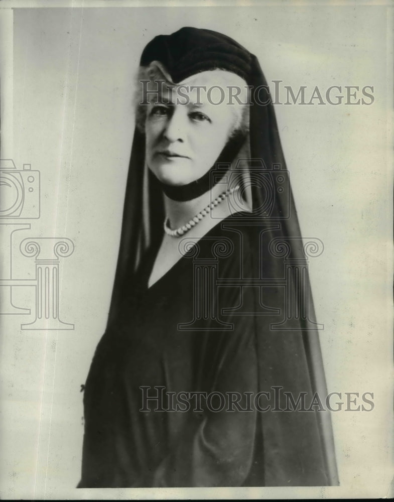 1930 Press Photo Principassa San Faustino Nee Miss Campbell