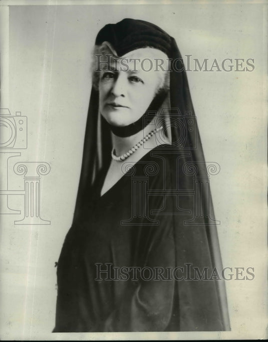 1930 Press Photo Principassa San Faustino Nee Miss Campbell