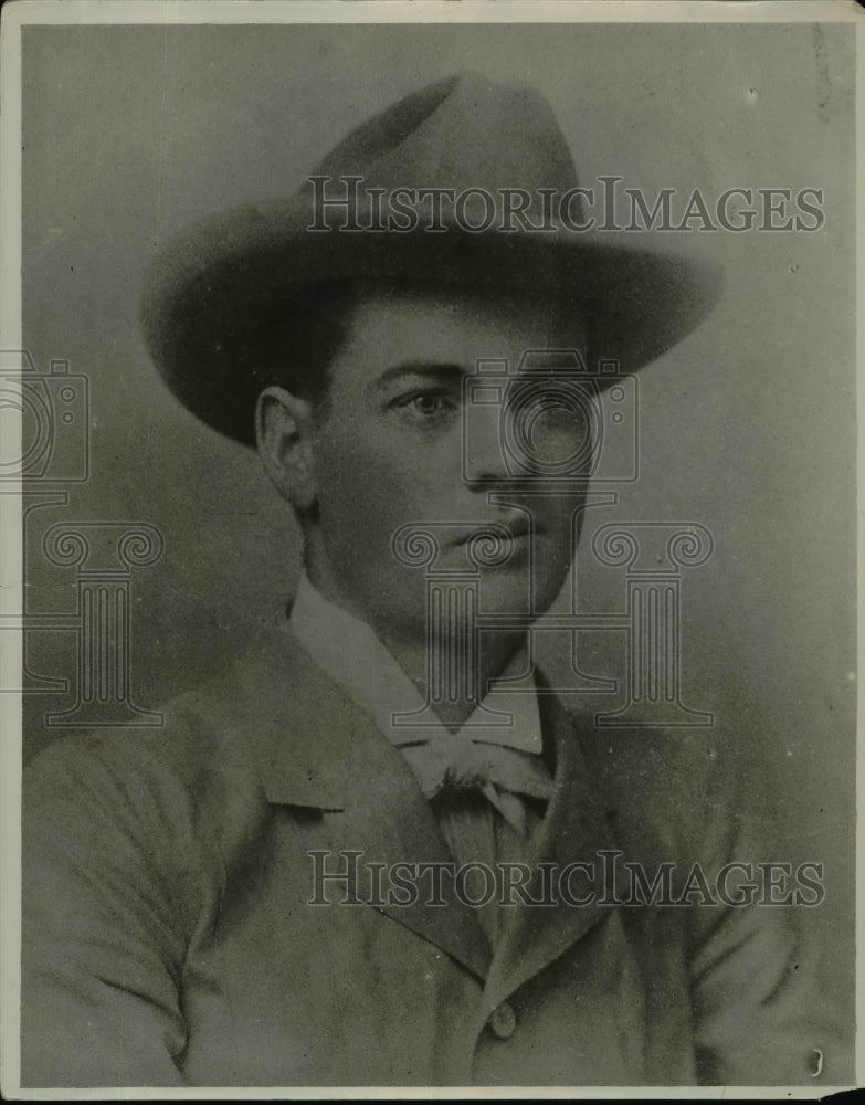 1928 Press Photo Herbert Hoover at Age 25 in Australia