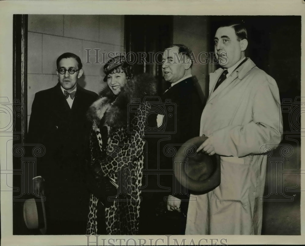 1934 Press Photo Mme Rosange Dressmaker of Mme Stavisky Wife French Swindler